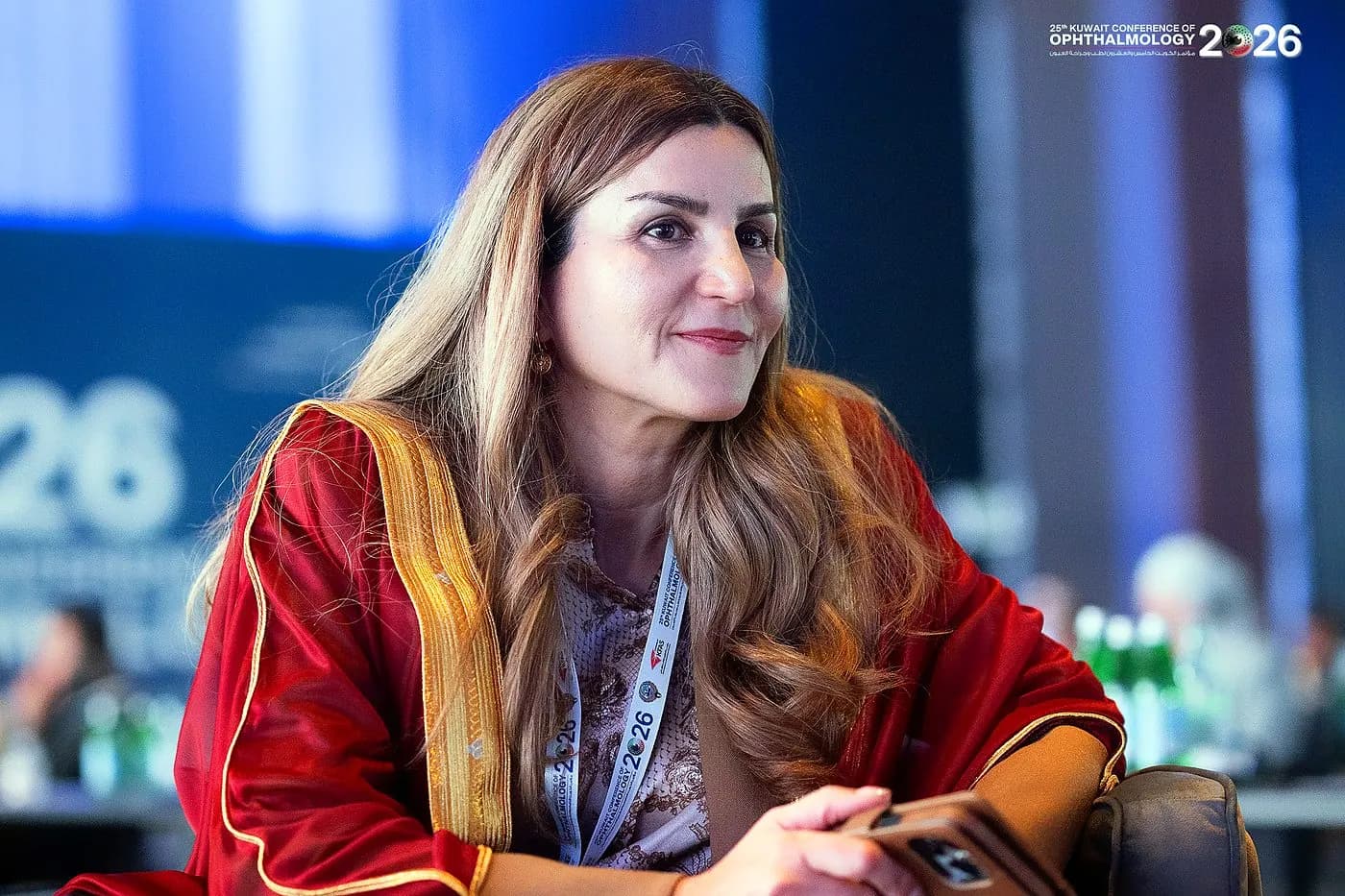 Dr. Nafiseh Hashemi at the 25th Kuwait Conference of Ophthalmology 2026