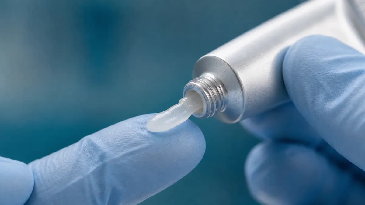 Illustration for Erythromycin Ophthalmic Ointment (Ilotycin)