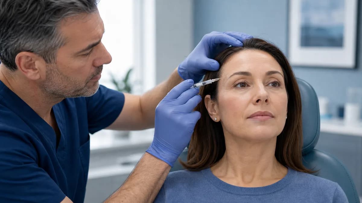 Illustration for Botulinum Toxin Injection (Botox)